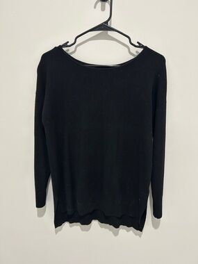 Banana Republic Classic Black Crewneck Sweater